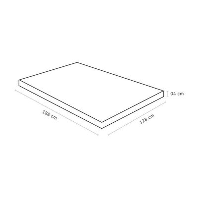 Colchonete Physical Casal (128X188X04) D20 - Ortobom