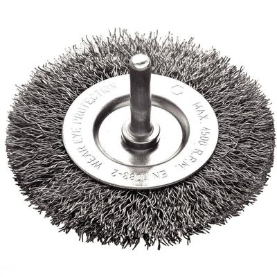 Escova Circular Arame Ondulado Com Haste 2x1/4'' Tramontina Pro Tramontina