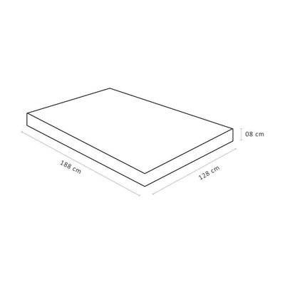 Colchonete Physical Casal (128X188X08) D20 - Ortobom