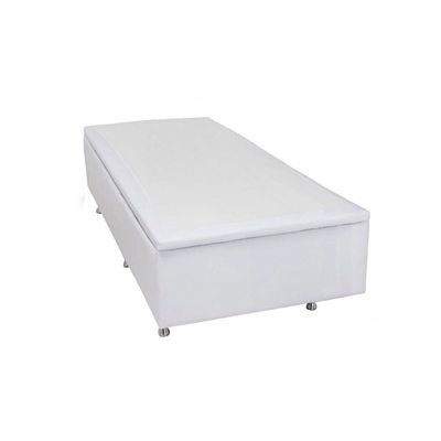 Cama Box Baú Solteiro Universal Courano White (88x188x35) - Ortobom
