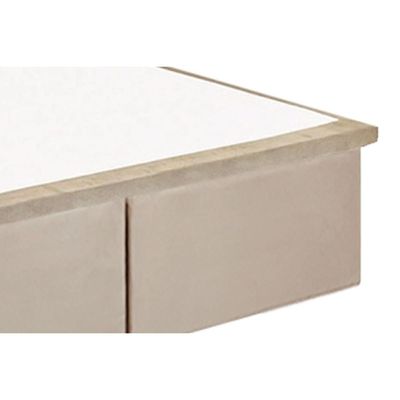 Cama Box Baú Solteiro Universal Courano Clean (88x188x35) - Costa Rica