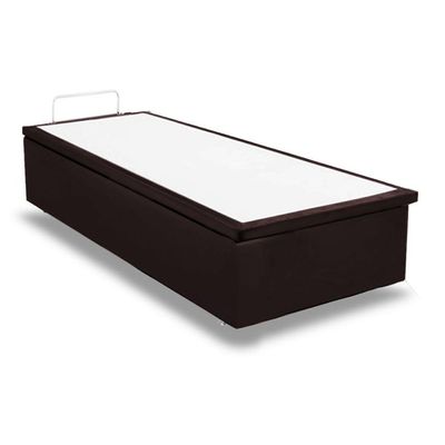 Cama Box Baú Solteiro Universal Courano Brown (88x188x35) - Ortobom
