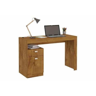 Mesa de Computador Melissa c/ 1 Porta e 1 Gaveta Branco - Permóbili