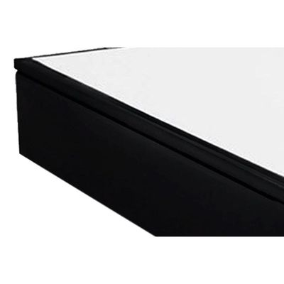 Cama Box Baú Solteiro Universal Courano Black (88x188x35) - Costa Rica