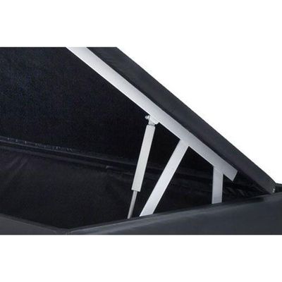 Cama Box Baú King Universal Courano Gray (186x198x35) - Ortobom