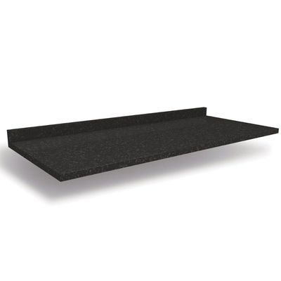 Módulo Cozinha Kappesberg Lótus Tampo p/ Balcão S515 120cm Preto Brilho