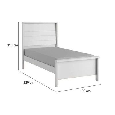 Cama Solteiro Júlia Rovere - Bianchi