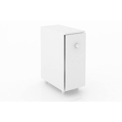 Balcão Multiuso Cozinha   BCM116 c/ 1 Gaveta Branco - Movelbento