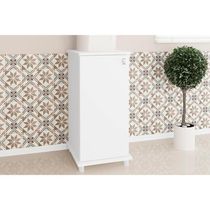 Balcão Multiuso Cozinha   ASM152 c/ 1 Porta Branco - Movelbento