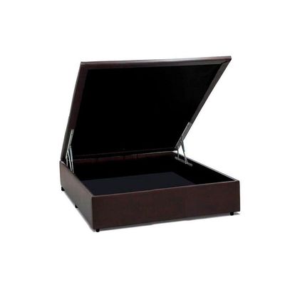 Cama Box Baú Casal Universal Courano Brown (138x188x35) - Costa Rica
