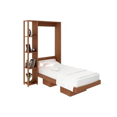 Cama Multifuncional Juvenil Solteiro Articulada Dobrável CM8013 Branco - Tecno Mobili