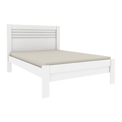Cama de Casal Safira Cinamomo/Off White - Tcil Móveis