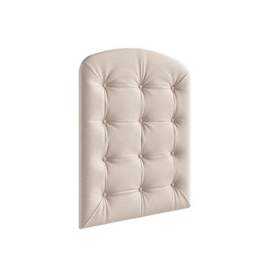 Multiuso de Quarto Bebê Kit Capitonê Courano p/ Berço Elô Bege - Peroba