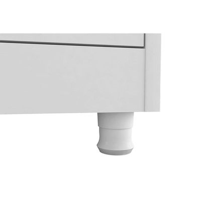 Guarda Roupa Infantil Elô c/ 4 Portas e 4 Gavetas Branco - Peroba