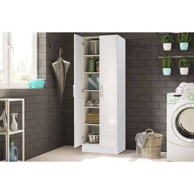Armário Multiuso Sala 525 c/ 2 Portas Noce - Carraro