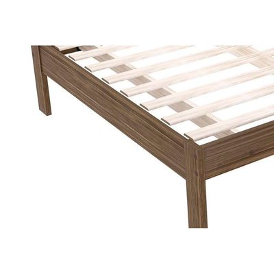 Cama de Casal CM8007 Amêndoa/Branco - Tecno Mobili