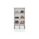 Armário Multiuso Infantil Zafira c/ 2 Portas Branco - Henn
