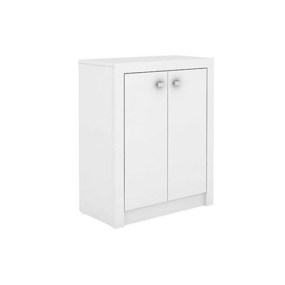 Balcão de Escritório ME4103 c/ 2 Portas Carvalho - Tecno Mobili