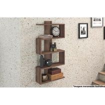 Prateleira Quarto Casal AM 3087 Rustico - Movelbento