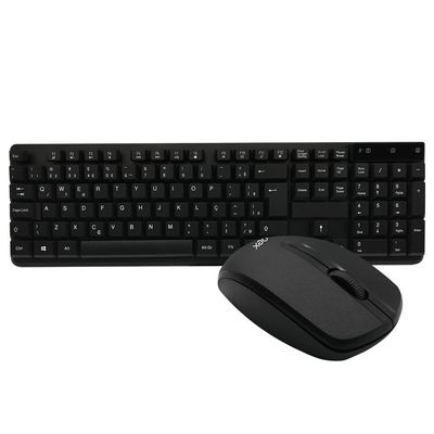 Teclado com Mouse USB Oex TM407 Preto