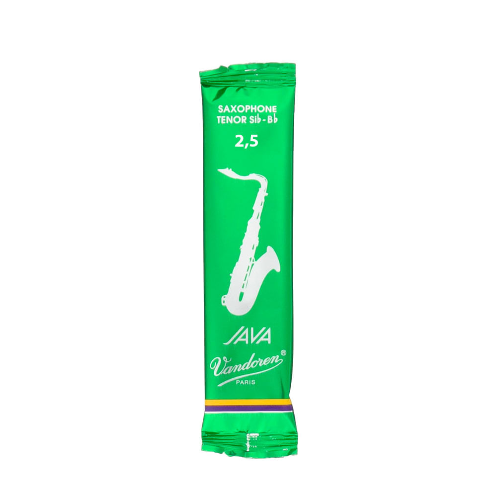 Palheta P/ Sax Tenor Vandoren Java SR2725 2,5 - PL0111U
