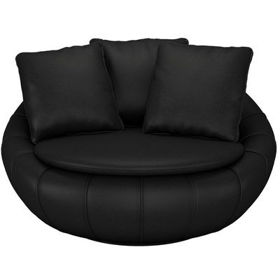 Poltrona Giratória Kira M03 Couríssimo Preto