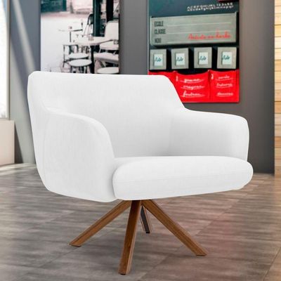 Kit 02 Poltronas Jade D02 Corano Branco C-12