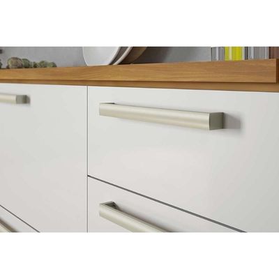 Kit De Cozinha 4Pçs Burguesa Premium 5Pçs (2 Balcões + 2 Aéreos + 1 Paneleiro) C5p26 Freijo/grafite