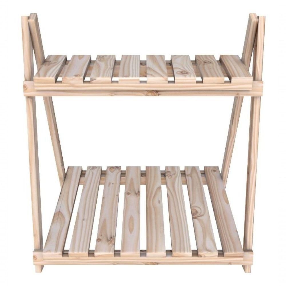 Organizador 2 Níveis Moderno 60X55Cm Organizador Expositor