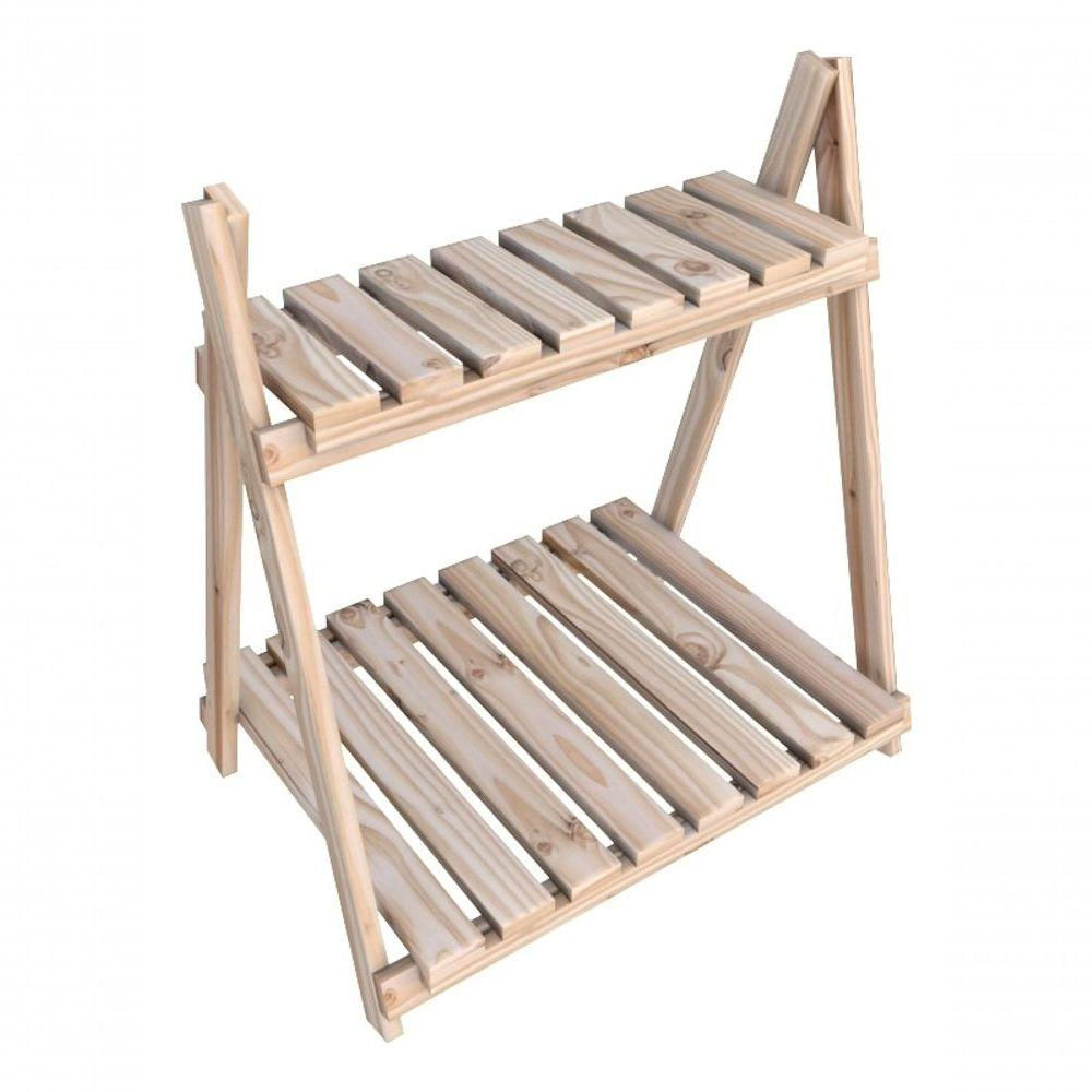Organizador 2 Níveis Moderno 60X55Cm Organizador Expositor