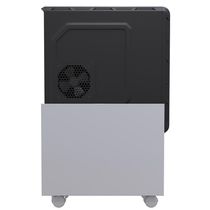 Kit 3 Suportes Para Cpu E Nobreak Com Rodízios Guide Branco