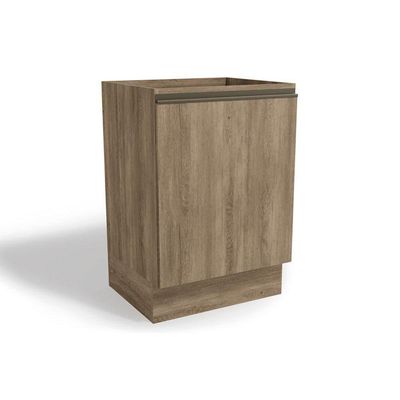 Balcão de Cozinha Maxxi G742 c/ 1 Porta s/ Tampo 60cm Nogal - Kappesberg