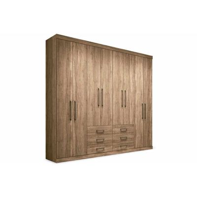 Guarda Roupa 8 Portas e 6 Gavetas Master 8.6 Atacama - Santos Andirá