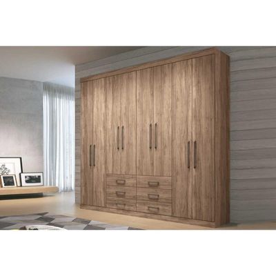 Guarda Roupa 8 Portas e 6 Gavetas Master 8.6 Atacama - Santos Andirá