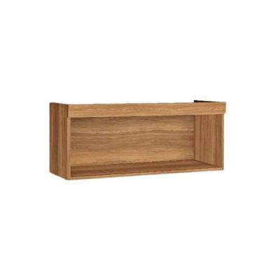 Armário de Cozinha Modulado  Burguesa c/ 1 Porta Basculante Freijó/Branco - Nesher