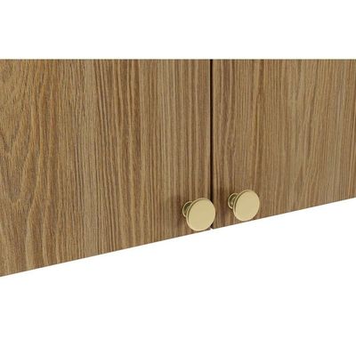 Armário Aéreo Cozinha Modulado Botanic M632 c/ 2 Portas 80cm Nogueira - Kappesberg