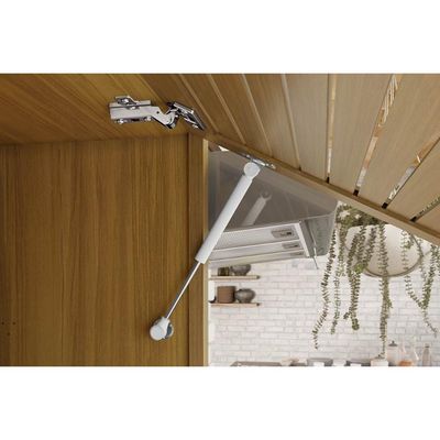 Armário Aéreo Cozinha Modulado  Princesa c/ 2 Portas Freijo/Off White - Nesher