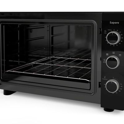 Forno Elétrico de Bancada Sapore Preto 44 L 127V