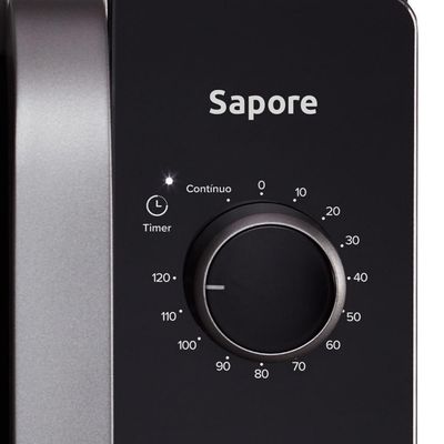 Forno Elétrico de Bancada Sapore Preto 44 L 127V
