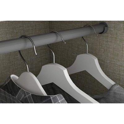 Guarda Roupa Solteiro 6 Portas e 3 Gavetas Caju DA136 Branco - Henn