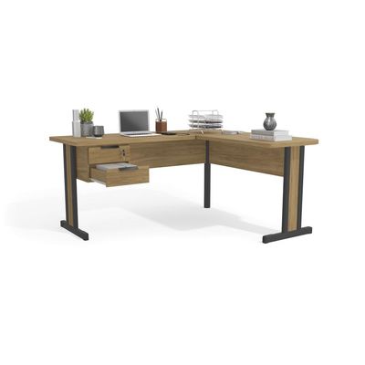 Mesa Notebook Escritório 1170A c/ 2 Gavetas Itapuã - Kappesberg