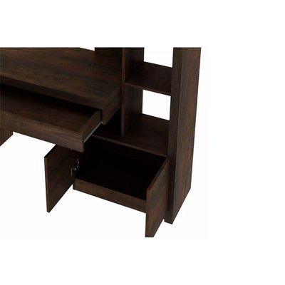 Mesa Multiuso Escritório ME4143 c/ 2 Portas e 1 Gaveta Branco - Tecno Mobili
