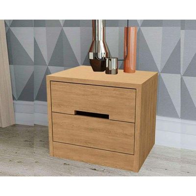 Mesa Cabeceira S822 c/ 2 Gavetas Freijó - Kappesberg