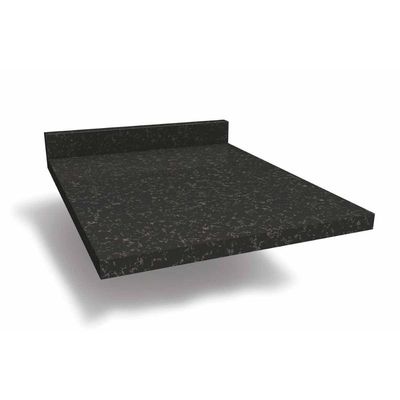 Tampo de Cozinha Modulado p/ Balcão B648 40cm Preto Brilho - Kappesberg
