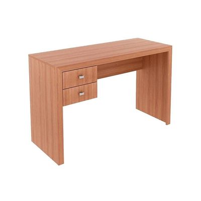 Mesa Escrivaninha Juvenil ME-4123 c/ 2 Gavetas Amêndoa - Tecno Mobili