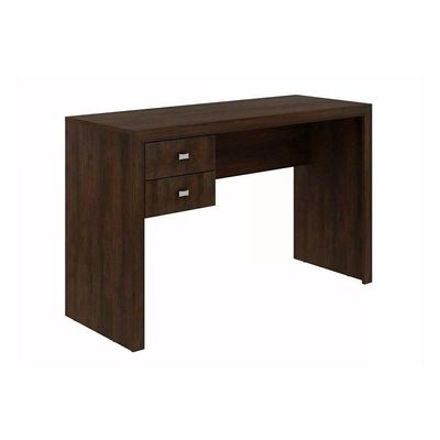 Mesa Escrivaninha Juvenil ME-4123 c/ 2 Gavetas Rústico - Tecno Mobili