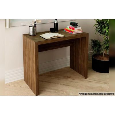 Mesa de Escritório ME4139 Amêndoa - Tecno Mobili
