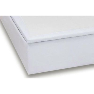 Cama Box Baú Universal King Courano White (186x198x35) - Costa Rica