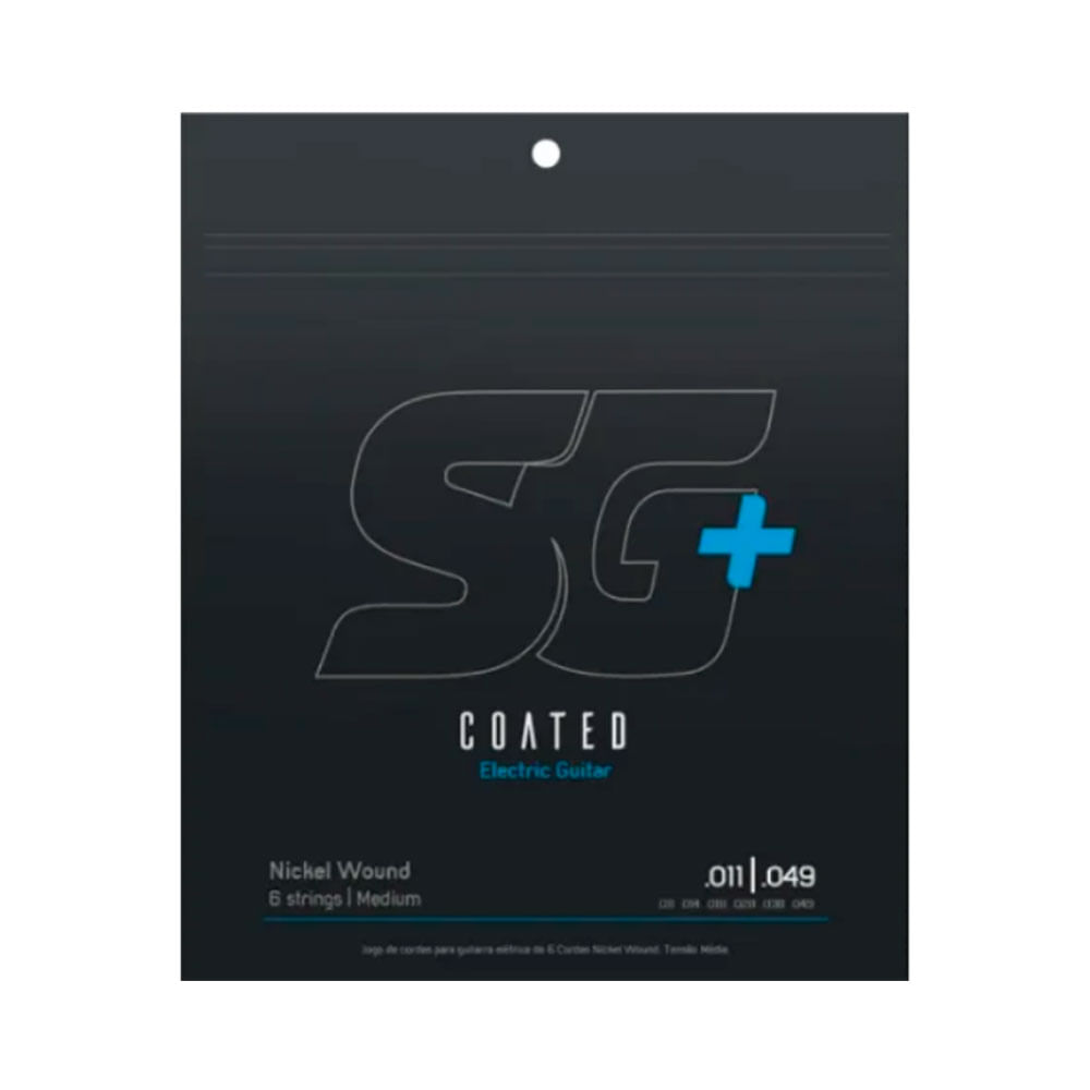 Corda P/ Guitarra SG Coated Medium SG+ 11/49 - EC0533