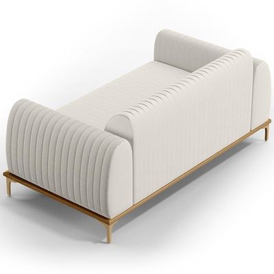 Kit Sofá 3 Lugares 210Cm Com Poltrona Molino Cru C-443